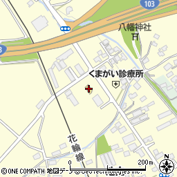 セブンイレブン大館池内店周辺の地図