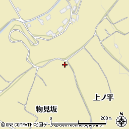 秋田県鹿角市十和田錦木物見坂14周辺の地図