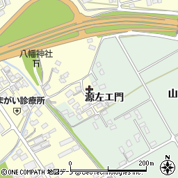 秋田県大館市池内池内172周辺の地図
