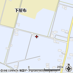 秋田県鹿角市花輪（村後）周辺の地図