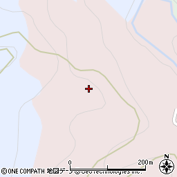 岩手県二戸市白鳥西ケ久保周辺の地図