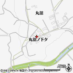 秋田県鹿角市十和田草木丸舘26周辺の地図