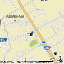 秋田県鹿角市十和田錦木（中谷地）周辺の地図