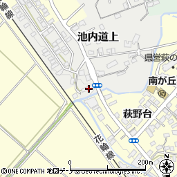 秋田県大館市池内道上12周辺の地図