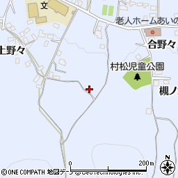 岩手県二戸市石切所上野々104-3周辺の地図