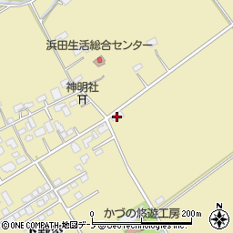 秋田県鹿角市十和田錦木中野添周辺の地図