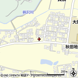 大館狐台簡易郵便局周辺の地図