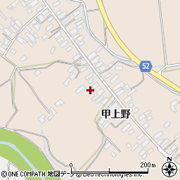 秋田県大館市板沢屋布81周辺の地図