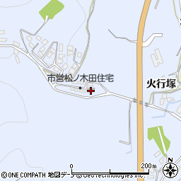 岩手県二戸市石切所松ノ木田7周辺の地図