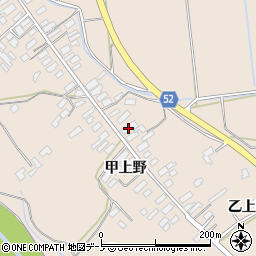 秋田県大館市板沢屋布73周辺の地図