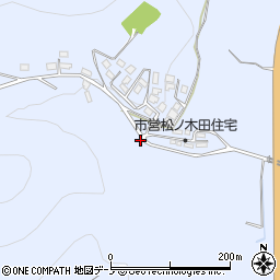 岩手県二戸市石切所松ノ木田72周辺の地図