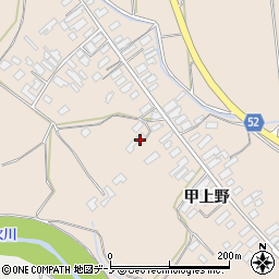 秋田県大館市板沢屋布85周辺の地図