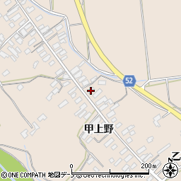 秋田県大館市板沢屋布71周辺の地図