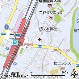 相馬美容室　駅前店周辺の地図