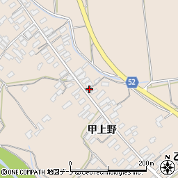 秋田県大館市板沢屋布70周辺の地図