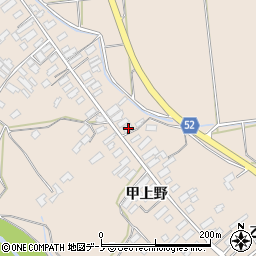 秋田県大館市板沢屋布66周辺の地図