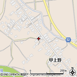 秋田県大館市板沢屋布88周辺の地図