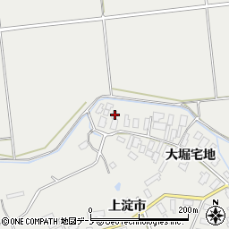 秋田県大館市櫃崎大堀宅地44周辺の地図