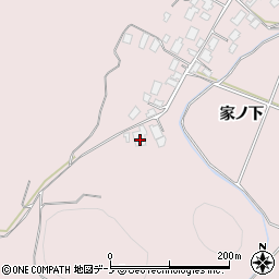 秋田県鹿角市十和田瀬田石瀬田石56周辺の地図