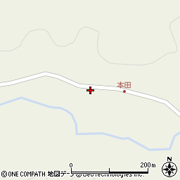 岩手県二戸市上斗米大坊6周辺の地図