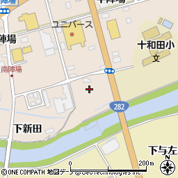 陣場街区公園周辺の地図