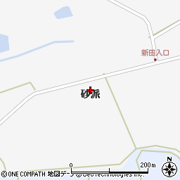 秋田県鹿角市十和田草木（砂派）周辺の地図