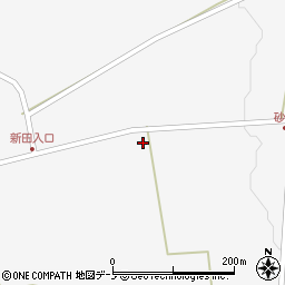 秋田県鹿角市十和田草木砂派54-2周辺の地図