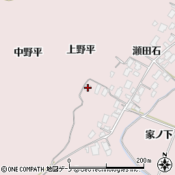 秋田県鹿角市十和田瀬田石瀬田石68周辺の地図