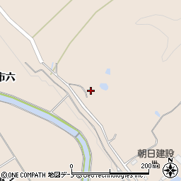 秋田県北秋田市綴子山神堂下130周辺の地図