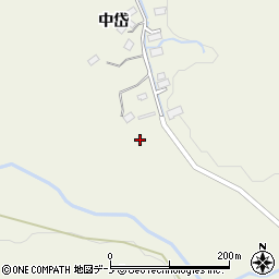 秋田県大館市外川原苗代端12周辺の地図