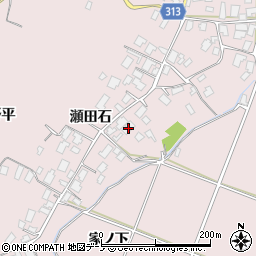秋田県鹿角市十和田瀬田石瀬田石31周辺の地図