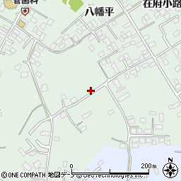 岩手県二戸市福岡八幡平周辺の地図