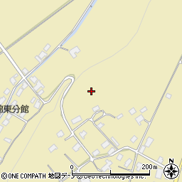 秋田県鹿角市十和田錦木申ケ野周辺の地図