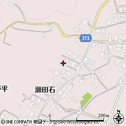 秋田県鹿角市十和田瀬田石瀬田石92周辺の地図
