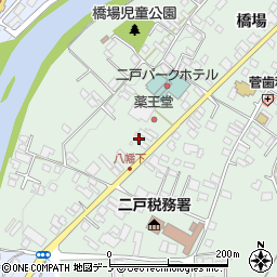 株式会社菅文　八幡下給油所周辺の地図