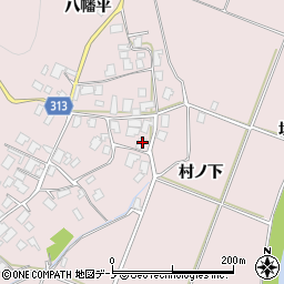 秋田県鹿角市十和田瀬田石瀬田石6周辺の地図
