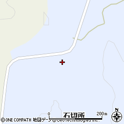 岩手県二戸市石切所上野新田周辺の地図