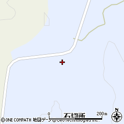 岩手県二戸市石切所（上野新田）周辺の地図