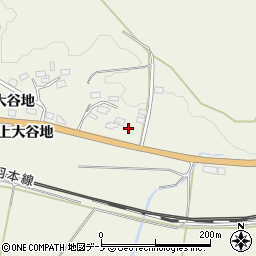 秋田県大館市長坂62周辺の地図