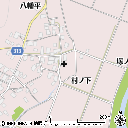 秋田県鹿角市十和田瀬田石瀬田石2周辺の地図