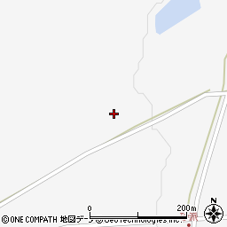 秋田県鹿角市十和田草木陣場下75周辺の地図