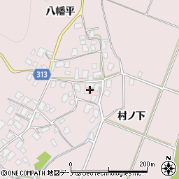 秋田県鹿角市十和田瀬田石瀬田石8周辺の地図