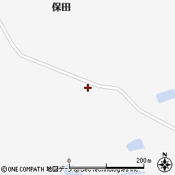 秋田県鹿角市十和田草木（小森子）周辺の地図