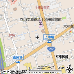 かづの農業協同組合　産直センターおらほの市場周辺の地図