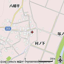 秋田県鹿角市十和田瀬田石瀬田石1周辺の地図