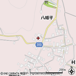 秋田県鹿角市十和田瀬田石八幡平40周辺の地図