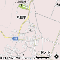 秋田県鹿角市十和田瀬田石八幡平29周辺の地図