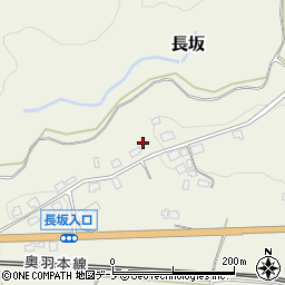 秋田県大館市長坂79周辺の地図