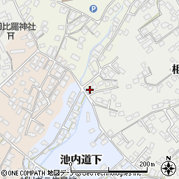 秋田県大館市桜町南1-9周辺の地図