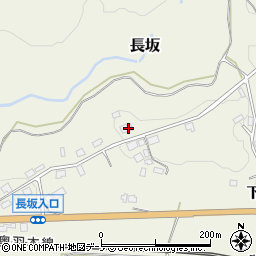 秋田県大館市長坂87周辺の地図